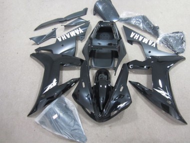 Cheapest 2002-2003 Black White Yamaha YZF R1 Bike Fairings UK