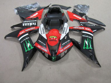 Cheapest 2004-2006 Red White Black Motul Yamaha YZF R1 Motorcycle Fairing UK