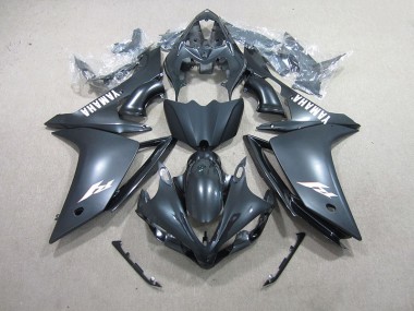 Cheapest 2007-2008 Black White Decal Yamaha YZF R1 Motorbike Fairing UK