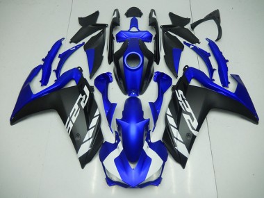 Cheapest 2015-2022 Black Blue Yamaha YZF R3 Bike Fairing UK